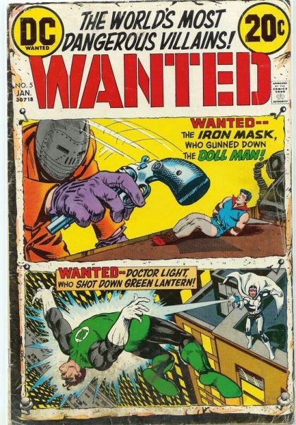 Wanted: The World's Most Dangerous Villains (Vol. 1) (1972 - 1973) #5